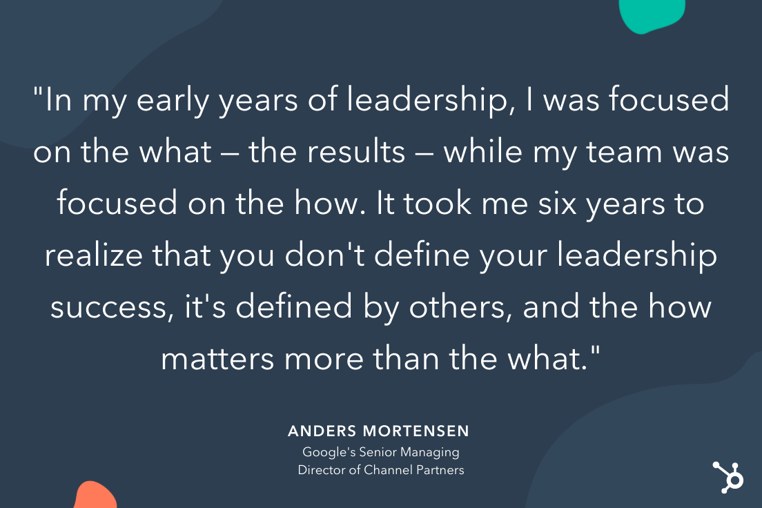 anders mortensen quote on effective leadership